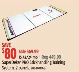 Canadian Tire SuperDeker PRO Stickhandling Training System offer