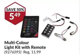 Princess Auto Multi-Colour Light Kit with Remote offer