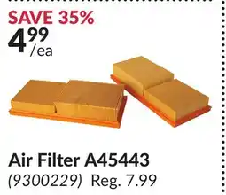 Princess Auto Air Filter A45443 offer