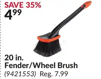 Princess Auto 20 in. Fender/Wheel Brush offer