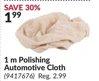 Princess Auto 1 m Polishing Automotive Cloth offer
