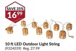Princess Auto 10 ft LED Outdoor Light String offer