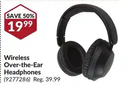 Princess Auto Wireless Over-the-Ear Headphones offer
