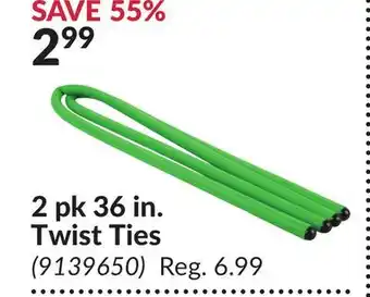 Princess Auto 2 pk 36 in. Twist Ties offer
