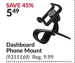 Princess Auto Dashboard Phone Mount offer