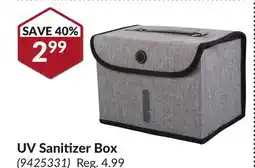 Princess Auto UV Sanitizer Box offer