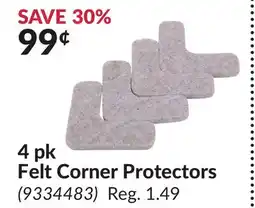 Princess Auto 4 pk Felt Corner Protectors offer