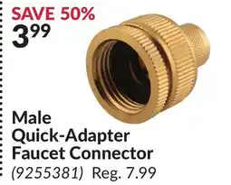 Princess Auto Male Quick-Adapter Faucet Connector offer