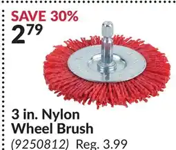 Princess Auto 3 in. Nylon Wheel Brush offer