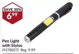Princess Auto Pen Light with Stylus offer