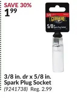 Princess Auto 3/8 in. dr x 5/8 in. Spark Plug Socket offer