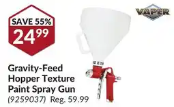 Princess Auto Gravity-Feed Hopper Texture Paint Spray Gun offer