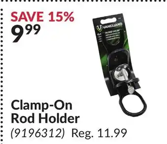 Princess Auto Clamp-On Rod Holder offer