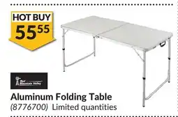 Princess Auto Aluminum Folding Table offer