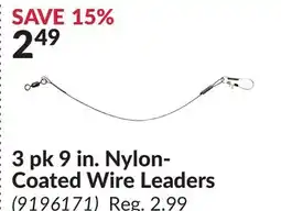 Princess Auto 3 pk 9 in. Nylon-Coated Wire Leaders offer