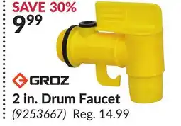 Princess Auto 2 in. Drum Faucet offer