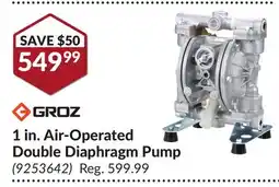 Princess Auto 1 in. Air-Operated Double Diaphragm Pump offer