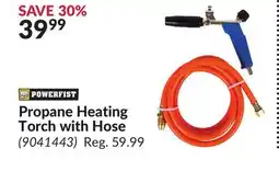 Princess Auto Propane Heating Torch with Hose offer