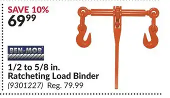 Princess Auto 1/2 to 5/8 in. Ratcheting Load Binder offer