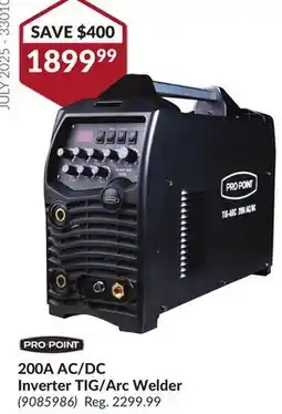 Princess Auto 2025-330107 200A AC/DC Inverter TIG/Arc Welder offer