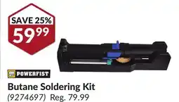 Princess Auto Butane Soldering Kit offer