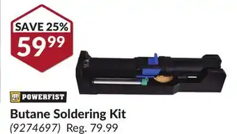 Princess Auto Butane Soldering Kit offer