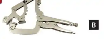 Princess Auto 11 in. 4-Range Adjustable Locking Welding Clamp offer