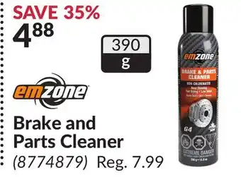 Princess Auto Brake and Parts Cleaner offer