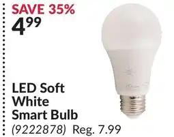 Princess Auto LED Soft White Smart Bulb offer