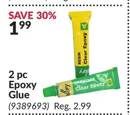 Princess Auto 2 pc Epoxy Glue offer