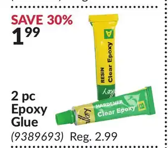 Princess Auto 2 pc Epoxy Glue offer