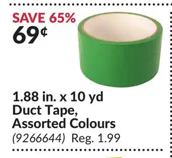 Princess Auto 1.88 in. x 10 yd Duct Tape offer