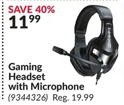 Princess Auto Gaming Headset with Microphone offer