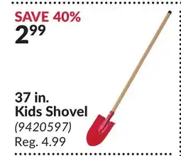 Princess Auto 37 in. Kids Shovel offer