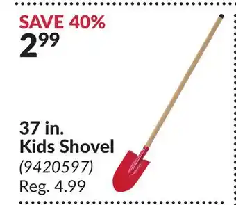 Princess Auto 37 in. Kids Shovel offer