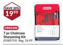 Princess Auto 7 pc Chainsaw Sharpening Kit offer