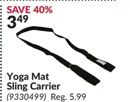 Princess Auto Yoga Mat Sling Carrier offer