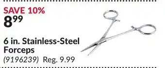 Princess Auto 6 in. Stainless-Steel Forceps offer