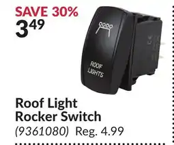 Princess Auto Roof Light Rocker Switch offer