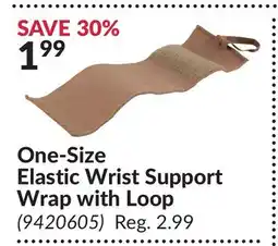 Princess Auto One-Size Elastic Wrist Support Wrap with Loop offer