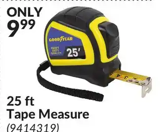 Princess Auto 25 ft Tape Measure offer