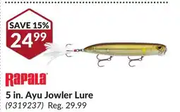 Princess Auto 5 in. Ayu Jowler Lure offer