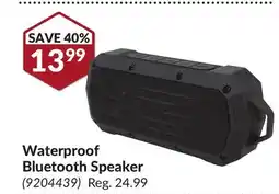Princess Auto Waterproof Bluetooth Speaker offer