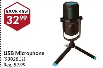 Princess Auto USB Microphone offer