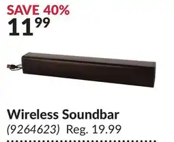 Princess Auto Wireless Soundbar offer