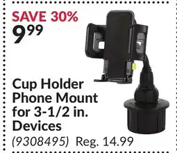 Princess Auto Cup Holder Phone Mount for 3-1/2 in. Devices offer