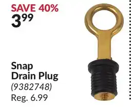 Princess Auto Snap Drain Plug offer