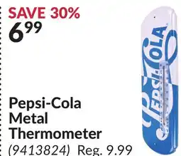 Princess Auto Pepsi-Cola Metal Thermometer offer