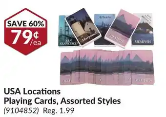 Princess Auto USA Locations Playing Cards, Assorted Styles offer