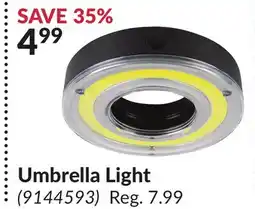 Princess Auto Umbrella Light offer